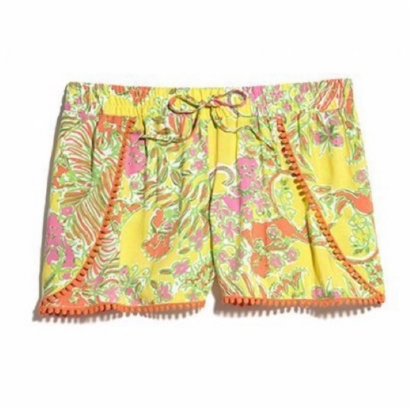 Lilly Pulitzer for Target Pants - Lilly Pulitzer Target | Happy Place Pom Pom Shorts